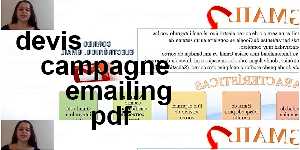 devis campagne emailing pdf