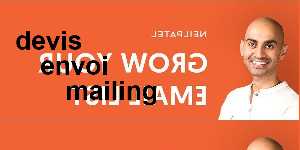devis envoi mailing