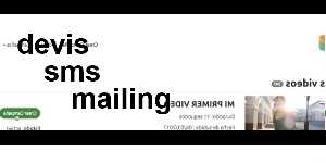 devis sms mailing