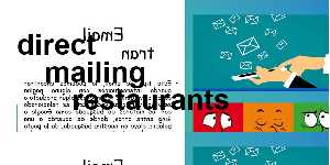 direct mailing restaurants