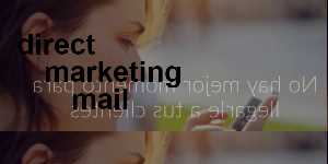 direct marketing mail