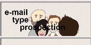 e-mail type prospection