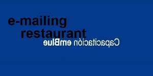 e-mailing restaurant