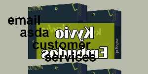 email asda customer services