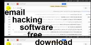 email hacking software free download