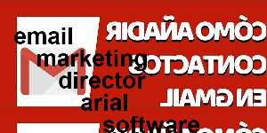 email marketing director arial software