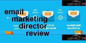 email marketing director review