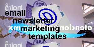 email newsletter marketing templates