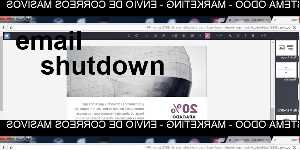 email shutdown
