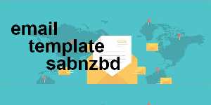 email template sabnzbd