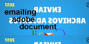 emailing adobe document