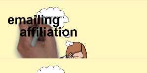 emailing affiliation