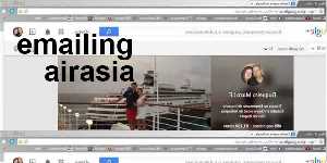 emailing airasia