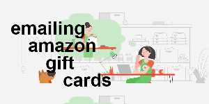 emailing amazon gift cards