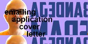 emailing application cover letter
