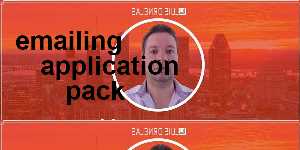emailing application pack