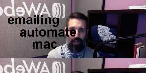 emailing automate mac