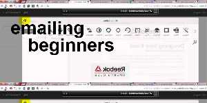 emailing beginners