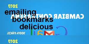 emailing bookmarks delicious