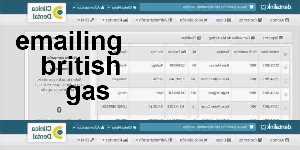 emailing british gas