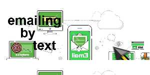 emailing by text