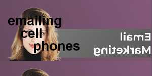 emailing cell phones