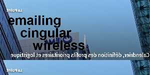 emailing cingular wireless