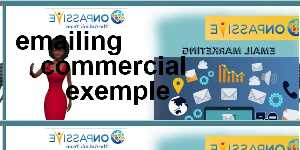 emailing commercial exemple