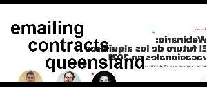 emailing contracts queensland