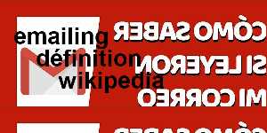 emailing définition wikipedia