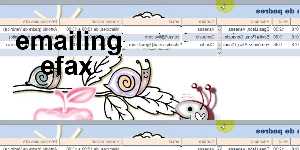 emailing efax