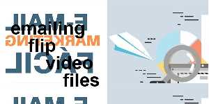 emailing flip video files