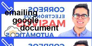 emailing google document