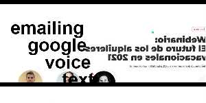 emailing google voice text