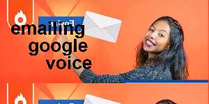 emailing google voice