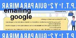 emailing google
