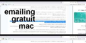 emailing gratuit mac