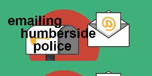 emailing humberside police