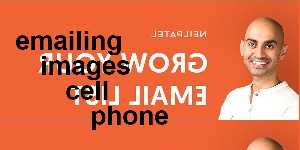 emailing images cell phone
