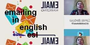 emailing in english esl