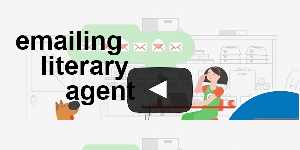 emailing literary agent