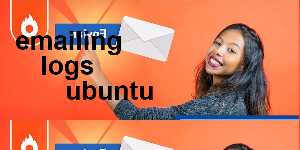emailing logs ubuntu