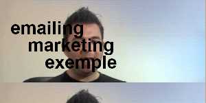 emailing marketing exemple