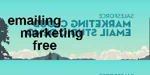 emailing marketing free