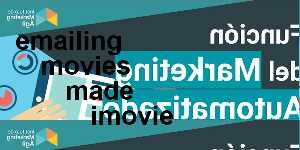 emailing movies made imovie