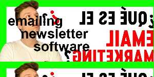 emailing newsletter software
