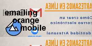 emailing orange mobile
