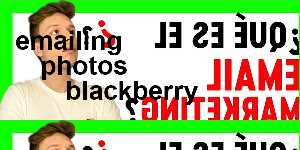 emailing photos blackberry