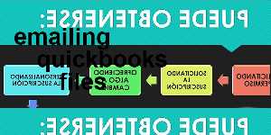 emailing quickbooks files