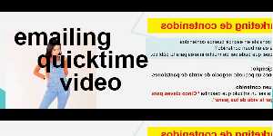 emailing quicktime video